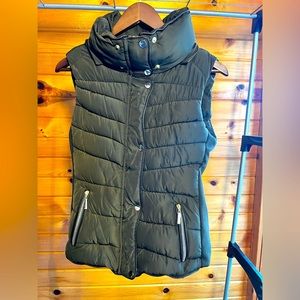 YMI Olive Puffer Vest